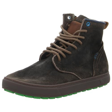 Satorisan - Men and Women - Hida Spitfire - Leather Comfortable, Sustainable and Durable - Color Stone/Gr - on Sale